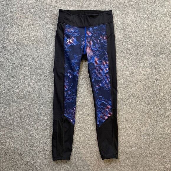 Under Armour Leggings Womens XS Multi Panel Compression Reversible Heatgear - Picture 10 of 16